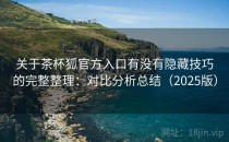 关于茶杯狐官方入口有没有隐藏技巧的完整整理：对比分析总结（2025版）