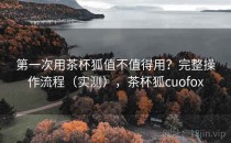 第一次用茶杯狐值不值得用？完整操作流程（实测），茶杯狐cuofox