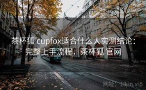 茶杯狐 cupfox适合什么人实测结论：完整上手流程，茶杯狐 官网