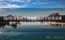 age动漫官网下载电脑端好不好用深度解析：横向对比分析（新手向）