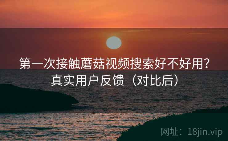 第一次接触蘑菇视频搜索好不好用？真实用户反馈（对比后）  第2张